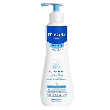 Mustela Baby Hydra Bebe Body Lotion with Natural Avocado Perseose, 10.14 fl oz