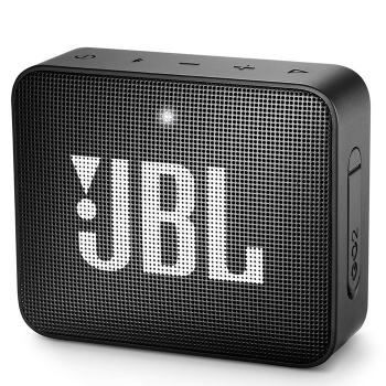 JBL GO 2 Bluetooth Portable Waterproof Speaker - Black