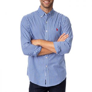 U.S. Polo Assn. Men's Plaid Long Sleeve Shirt