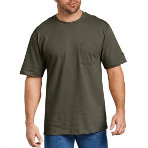 Genuine Dickies Mens and Big Mens Short Sleeve Heavy Weight Pocket T-Shirt