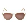 Foster Grant Women's Rose Gold Aviator Sunglasses