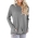 JustVH Women's Long Sleeve Casual Sweatshirt Pullover Loose Tunic Shirts Blouse Tops With Pocket