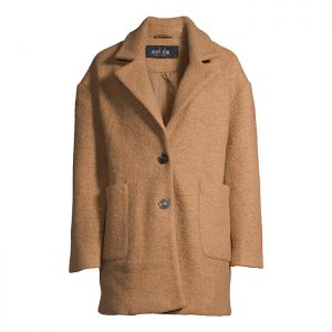 Mark Alan Women's Wool Blend Single Breasted Coat