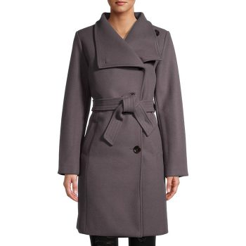 Mark Alan Women's Belted Collar Coat